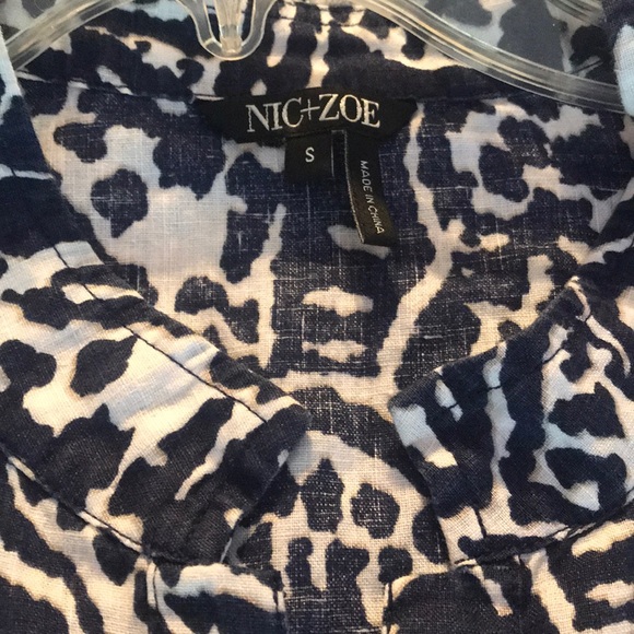 Nic+Zoe Linen Top - Picture 3 of 8